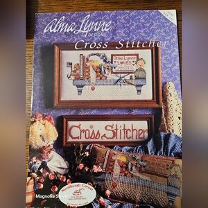 Alma Lynne Designs The Cross Stitcher Cross Stitch Charted Design Leaflet 1994